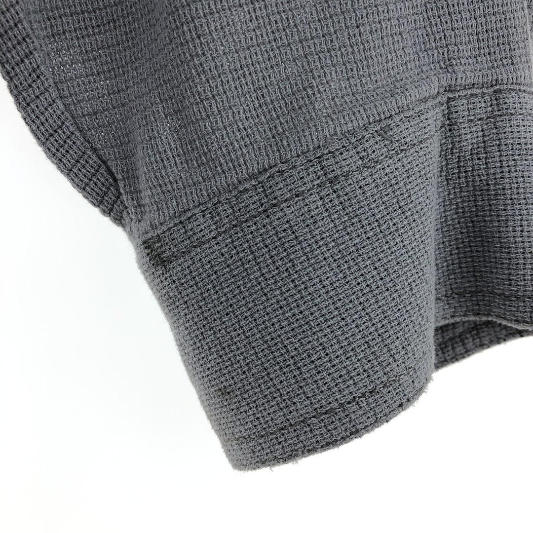 Harley-Davidson Long Sleeve Work Shirt, Men's XL cotton gray type Vintage Second Hand