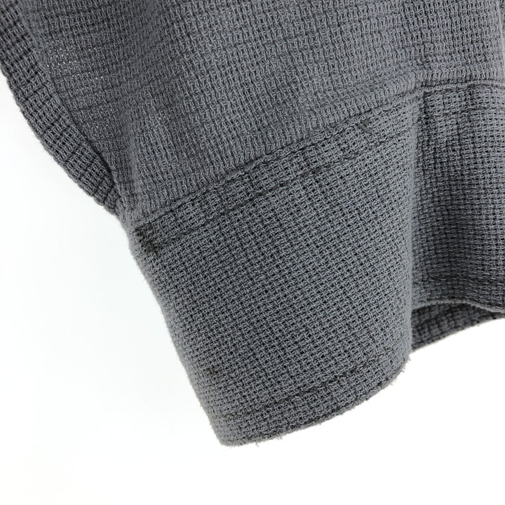 Harley-Davidson Long Sleeve Work Shirt, Men's XL cotton gray type Vintage Second Hand