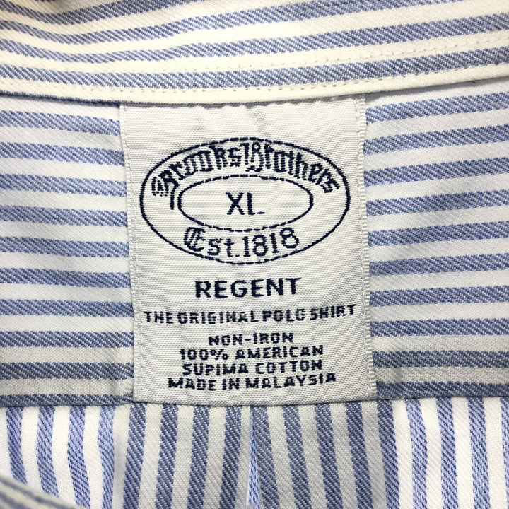 Brooks Brothers Est.1818 REGENT Long Sleeve Button-Down Striped Shirt Men's XL /eaa476765