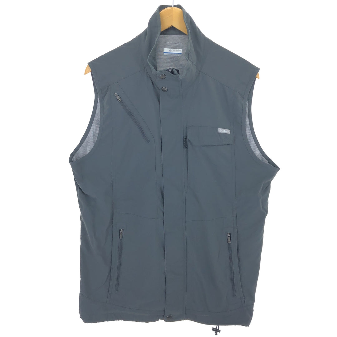 Columbia OMNI-SHADE nylon vest, men's size L / eaa476830