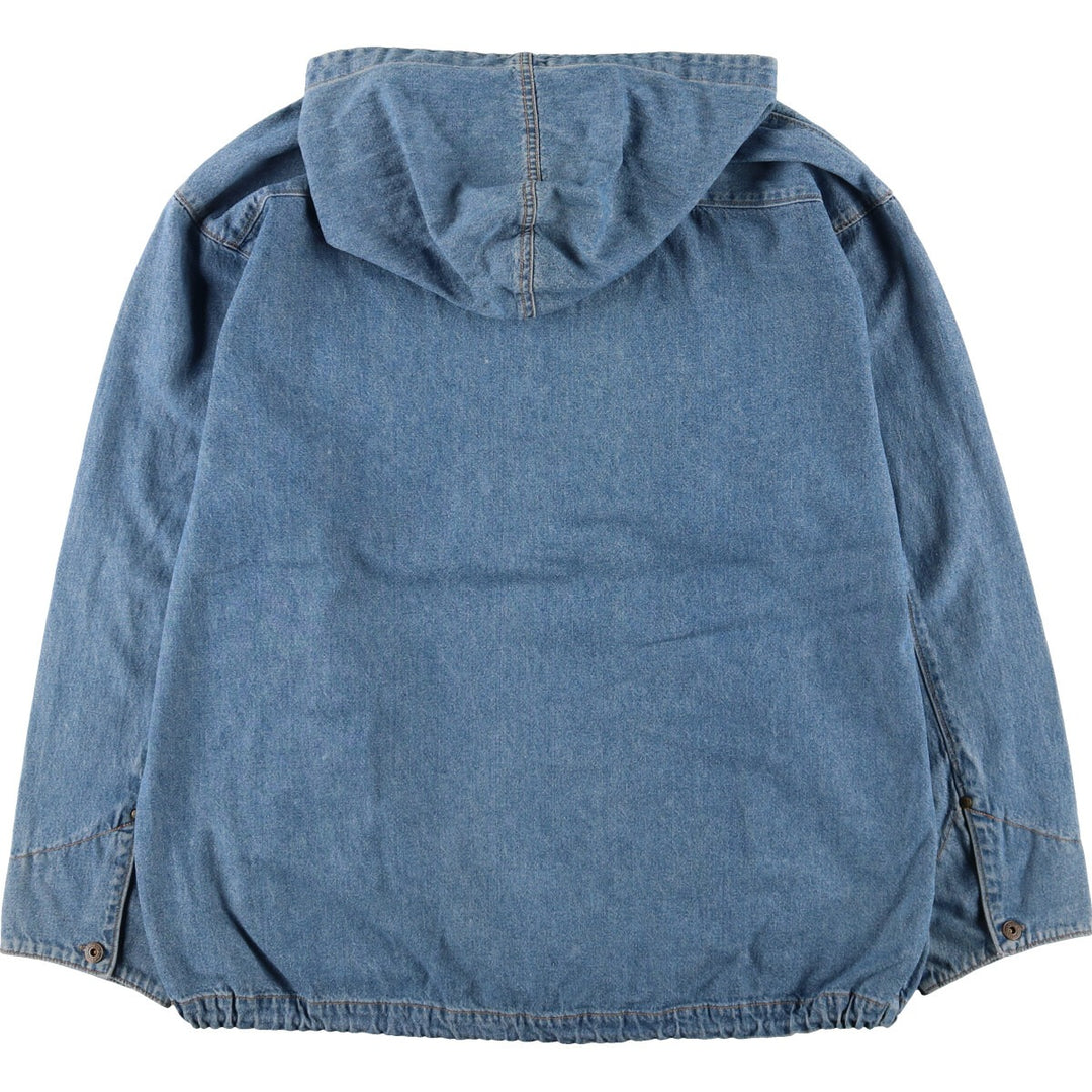 UNIONBAY denim pullover hoodie, men's size M /eaa476955