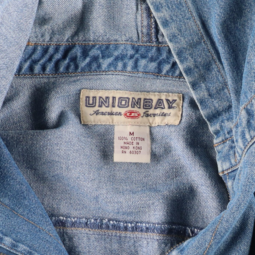UNIONBAY denim pullover hoodie, men's size M /eaa476955
