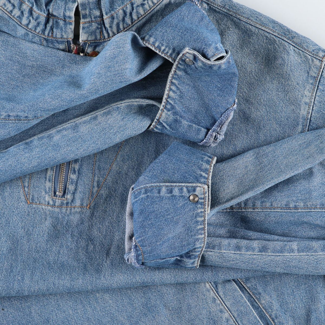 UNIONBAY denim pullover hoodie, men's size M /eaa476955