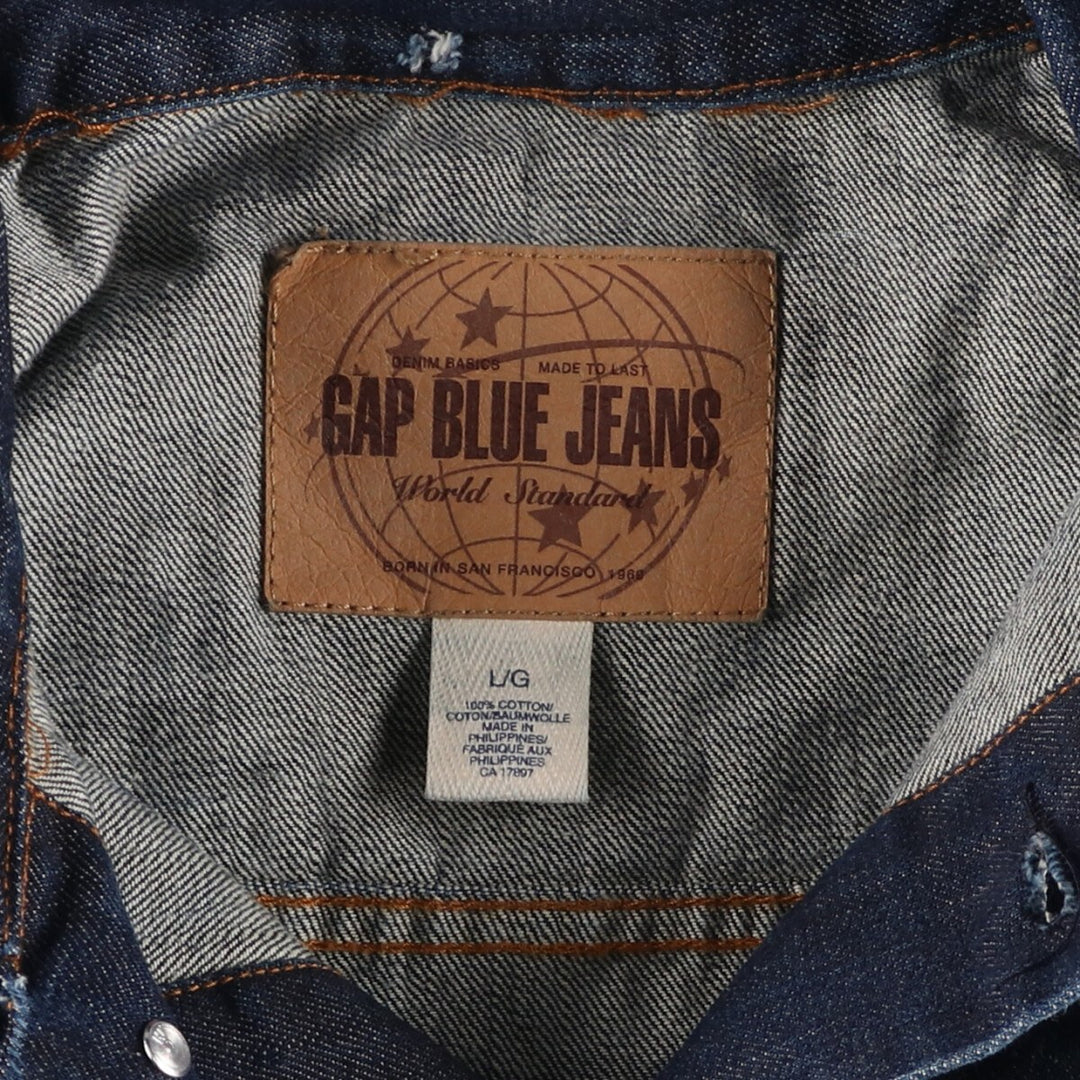 90'S GAP Old Gap Denim Jacket G-Jean Men's L Size Vintage /eaa476974