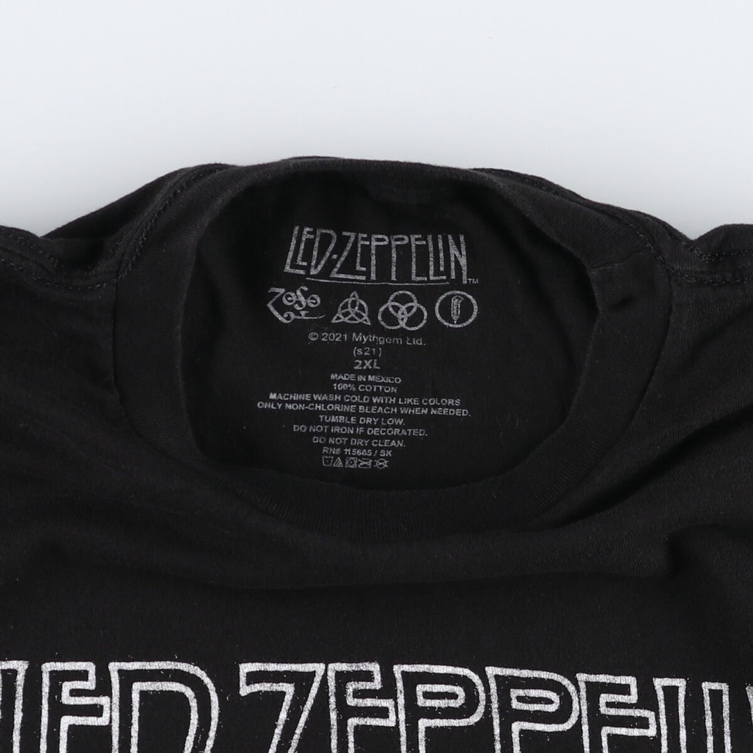 Led Zeppelin Band T-shirt, Band T, Men's XXL equivalent / eaa477002