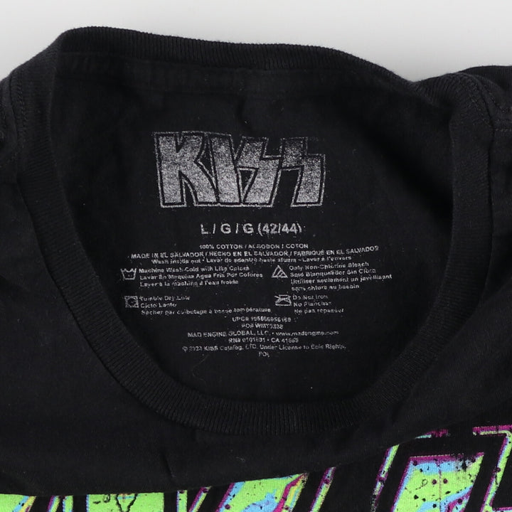 KISS Band T-shirt, Men's L size / eaa477031