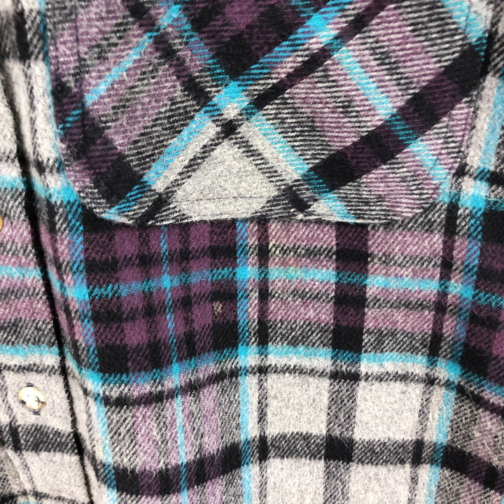 90'S Five Brother Long Sleeve Flannel Check Shirt Men's Medium Vintage /eaa477073