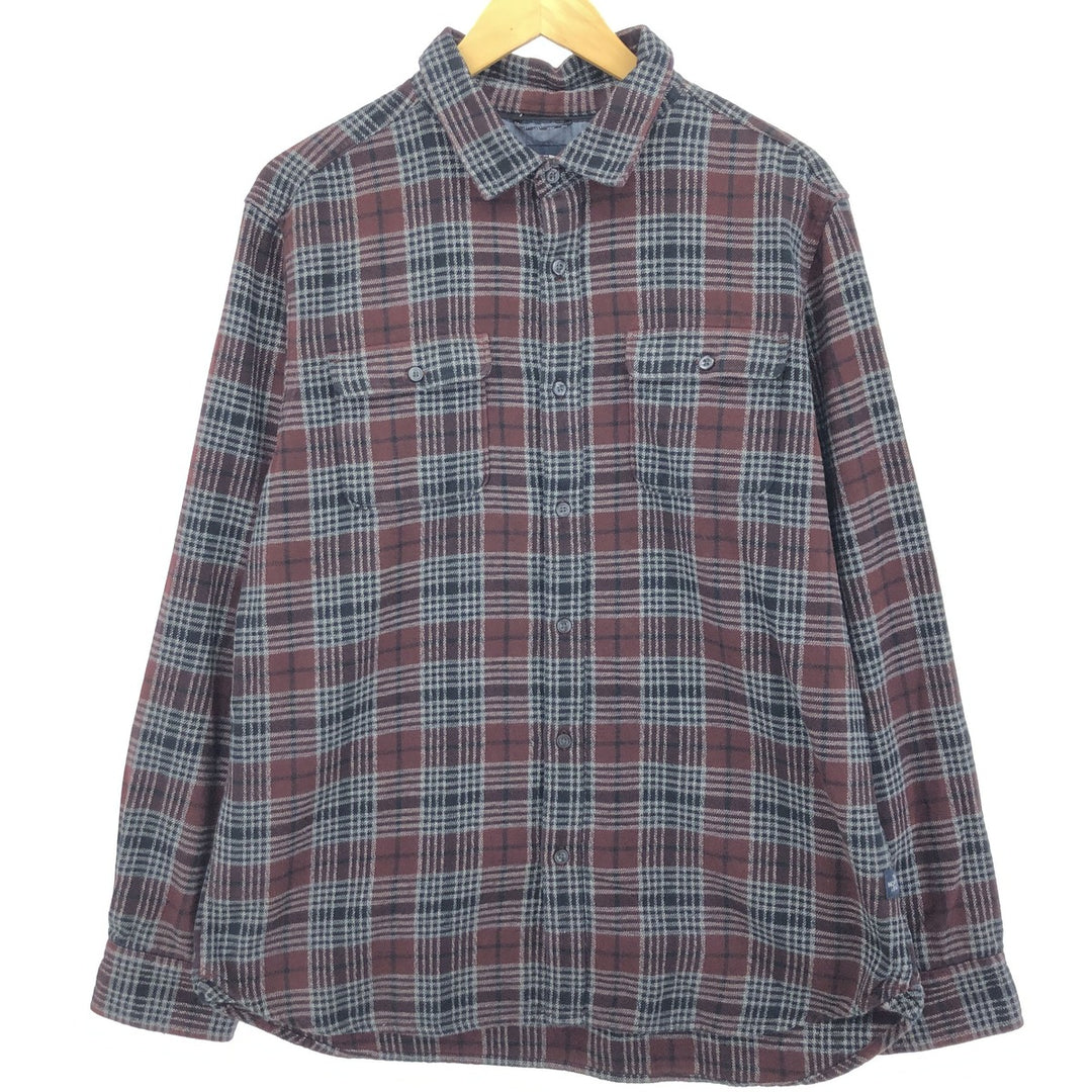 THE NORTH FACE Long Sleeve Flannel Check Shirt Men's Size L / eaa477088