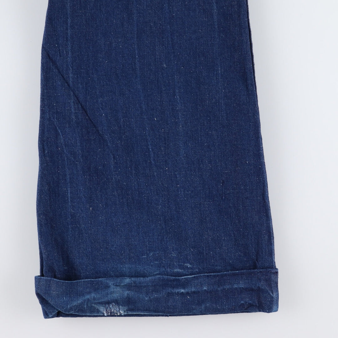 60'S CONTACT BY MILLER Flare Cut Denim Pants Men's W29 Vintage /eaa477103