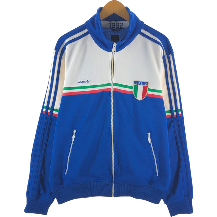 00'S adidas back print jersey track jacket men's size L / eaa477210