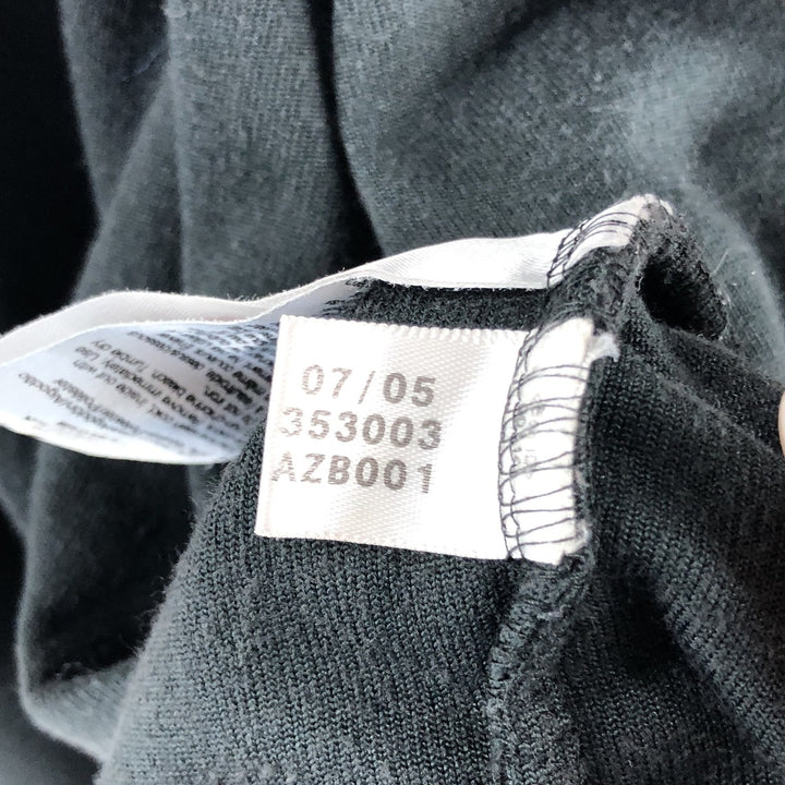 00'S Adidas Velour Jersey Track Jacket Men's XL cotton black type Vintage Second Hand