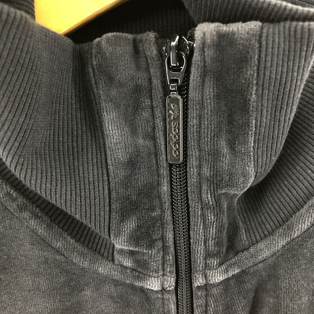 Adidas Originals Velour Jersey Track Jacket Men's Size L / eaa477240