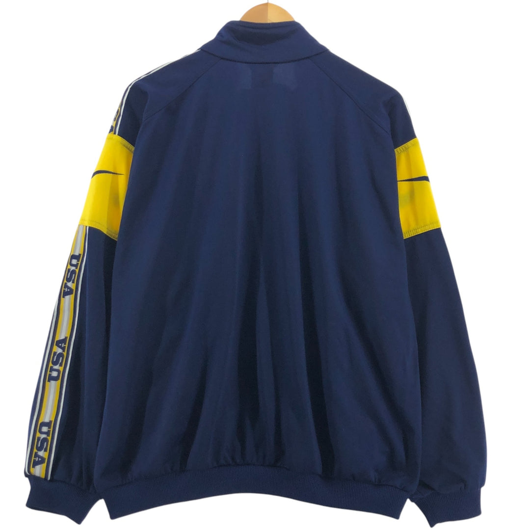 90'S Nike Jersey Track Jacket Men's L Size Vintage /eaa477241