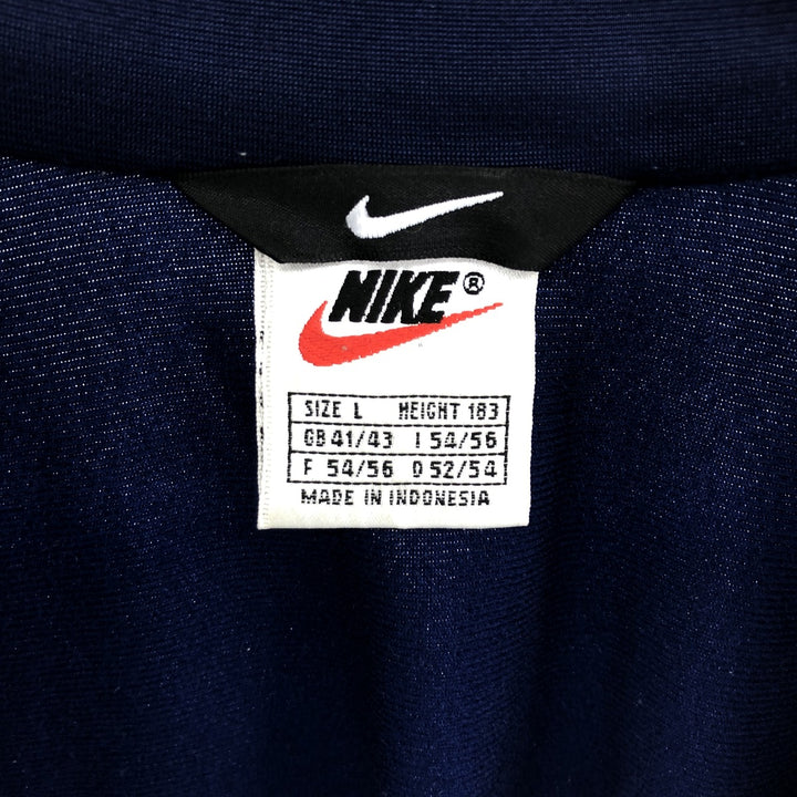 90'S Nike Jersey Track Jacket Men's L Size Vintage /eaa477241
