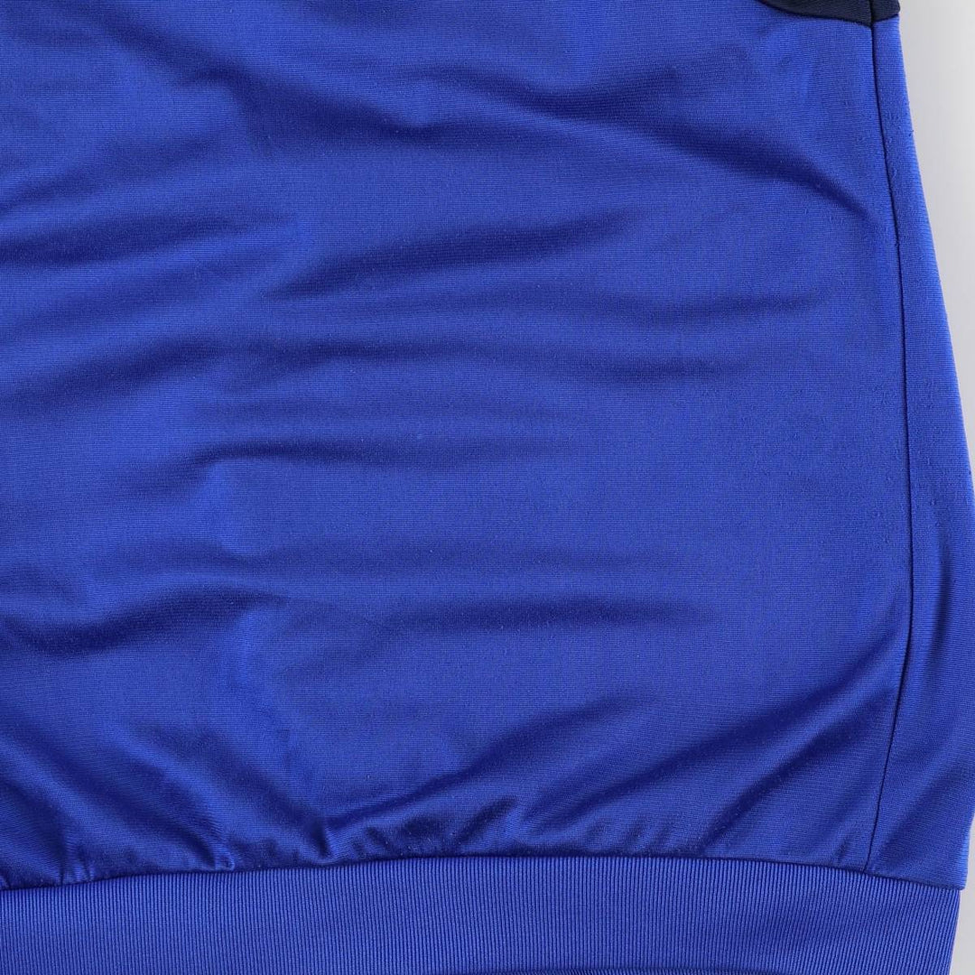 00'S adidas jersey track jacket, men's size M polyester blue type Vintage Second Hand