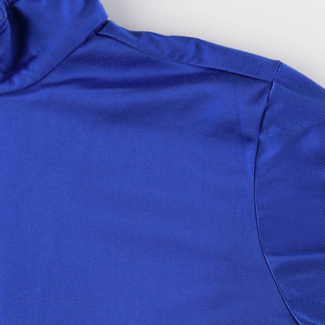 00'S adidas jersey track jacket, men's size M polyester blue type Vintage Second Hand
