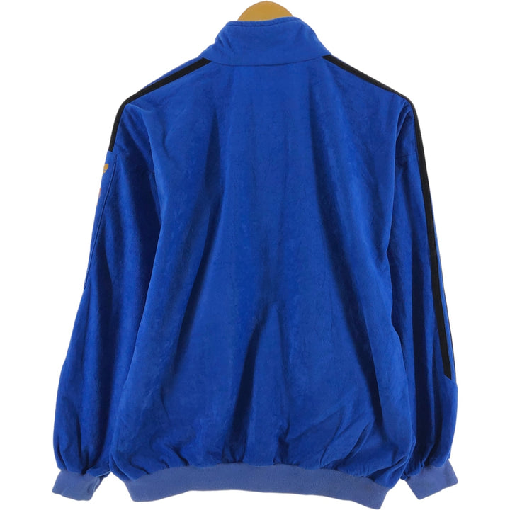 80'S Adidas Velour Jersey Track Jacket Men's Size L Vintage / eaa477278