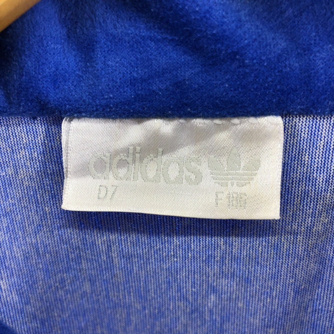 80'S Adidas Velour Jersey Track Jacket Men's Size L Vintage / eaa477278