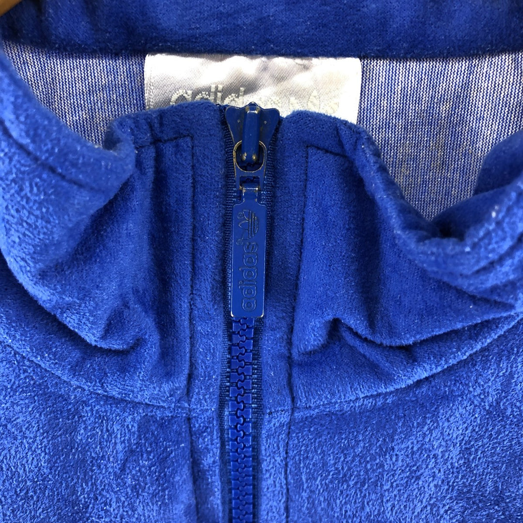 80'S Adidas Velour Jersey Track Jacket Men's Size L Vintage / eaa477278