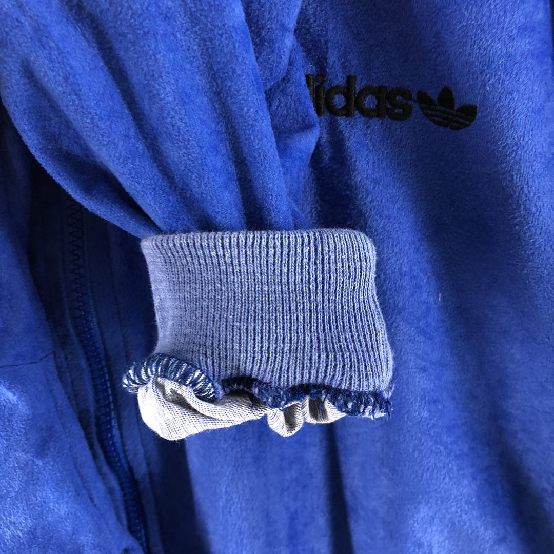 80'S Adidas Velour Jersey Track Jacket Men's Size L Vintage / eaa477278