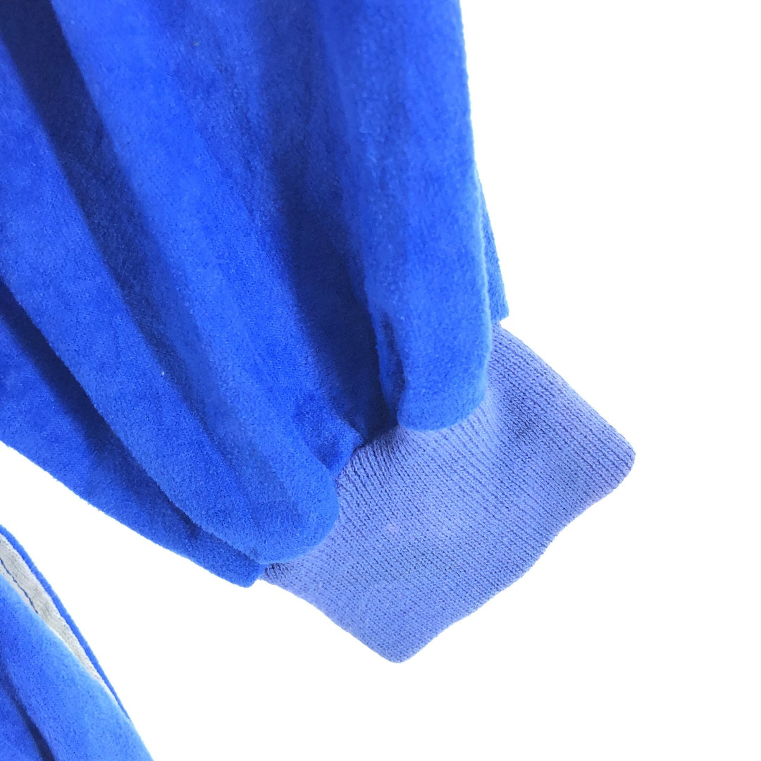 80'S Adidas Velour Jersey Track Jacket Men's Size L Vintage / eaa477278