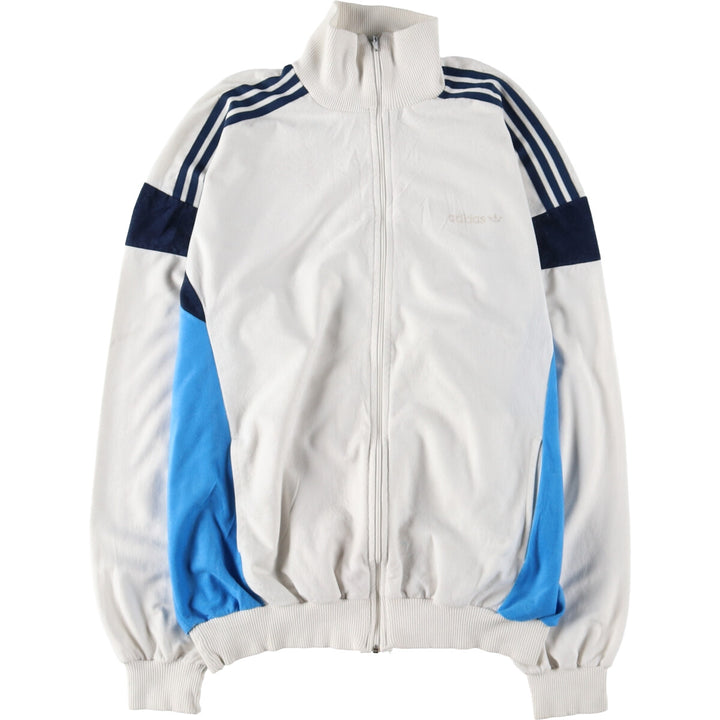 70'S Adidas VENTEX Velour Jersey Track Jacket Men's L Size Vintage /eaa477279