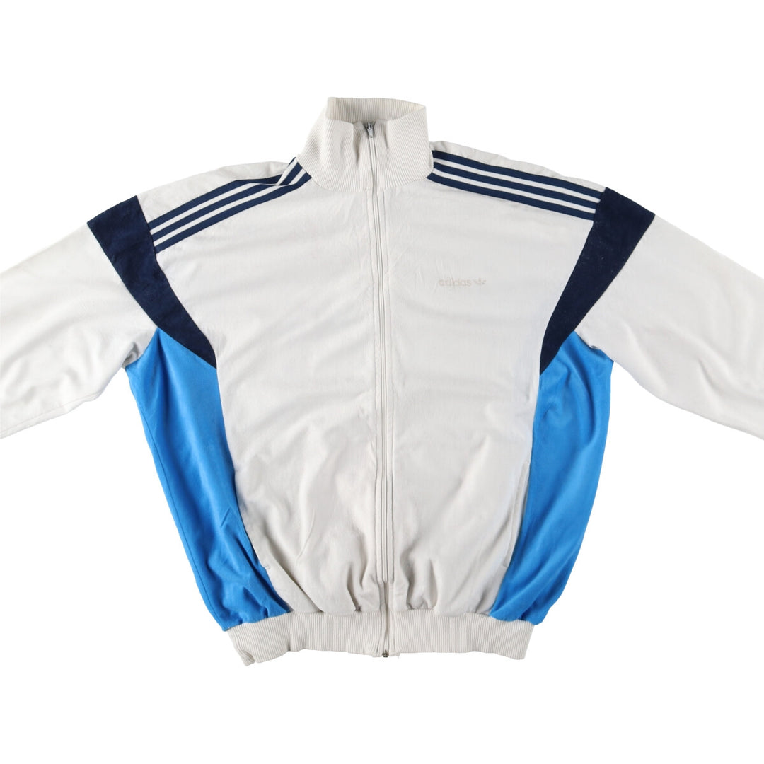 70'S Adidas VENTEX Velour Jersey Track Jacket Men's L Size Vintage /eaa477279