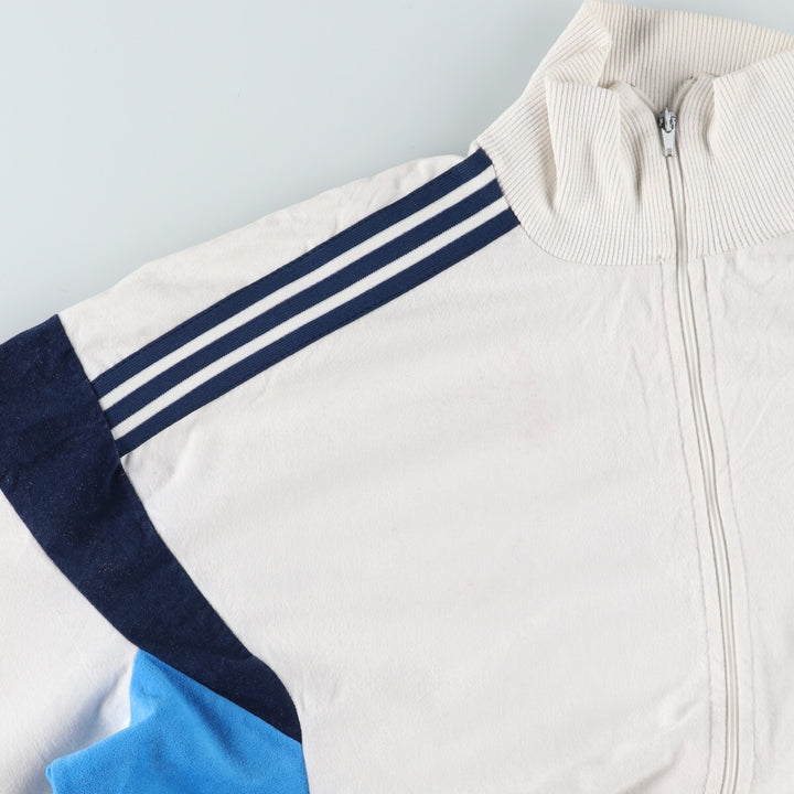 70'S Adidas VENTEX Velour Jersey Track Jacket Men's L Size Vintage /eaa477279