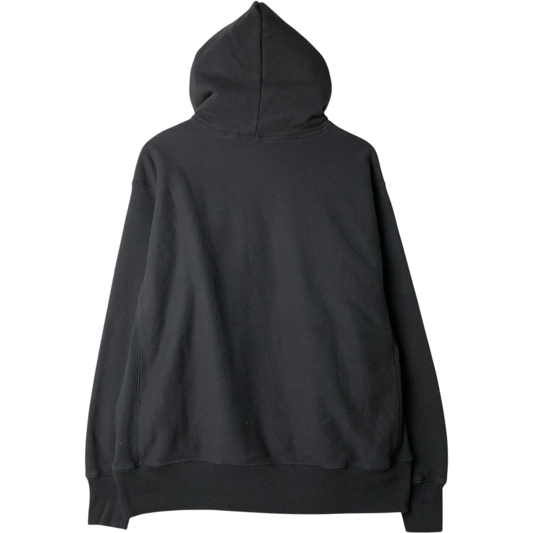Champion REVERSE WEAVE Reverse Weave Sweat Pullover Hoodie Men's XL cotton black type Vintage Second Hand