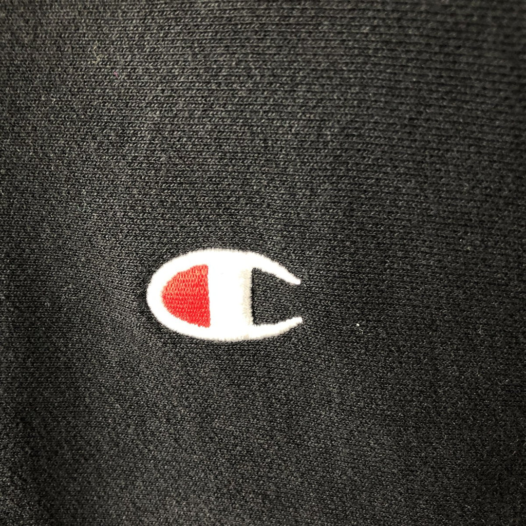 Champion REVERSE WEAVE Reverse Weave Sweat Pullover Hoodie Men's XL cotton black type Vintage Second Hand