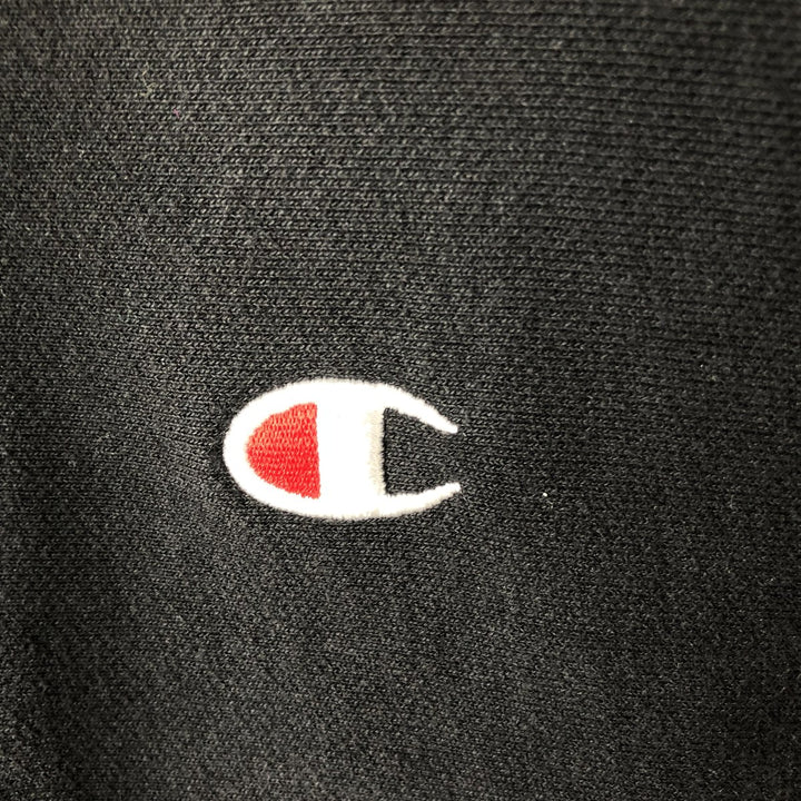 Champion REVERSE WEAVE Reverse Weave Sweat Pullover Hoodie Men's XL cotton black type Vintage Second Hand