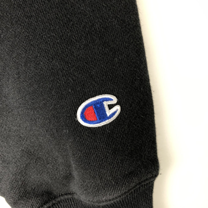 Champion REVERSE WEAVE Reverse Weave Sweat Pullover Hoodie Men's XL cotton black type Vintage Second Hand