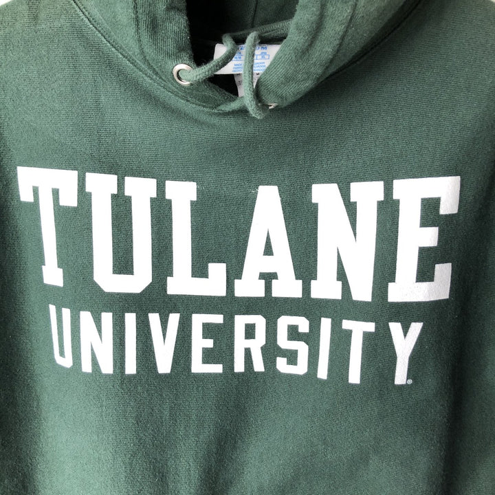 Champion REVERSE WEAVE Reverse Weave College Sweat Pullover Hoodie Men's M cotton Green type dark green Vintage Second Hand