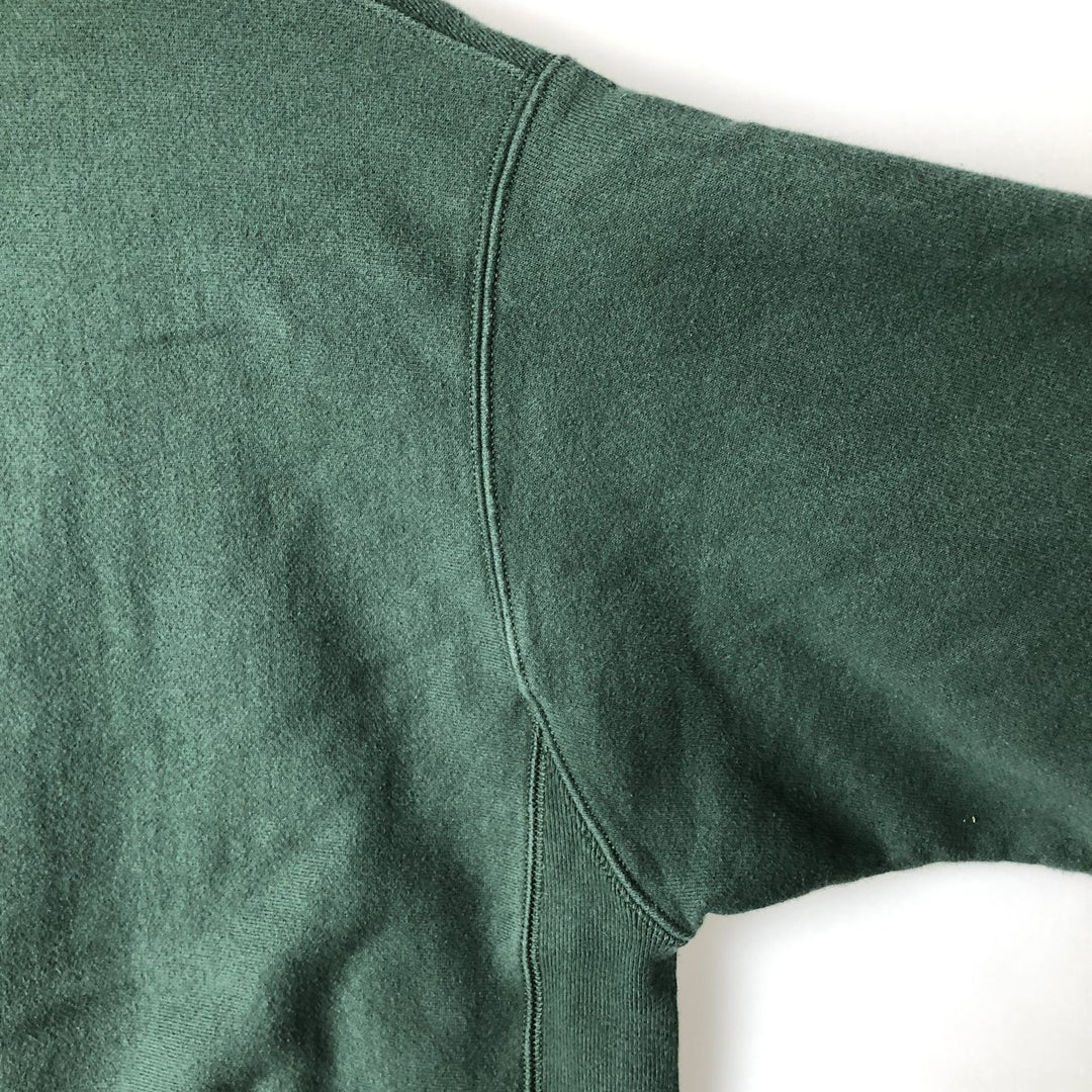 Champion REVERSE WEAVE Reverse Weave College Sweat Pullover Hoodie Men's M cotton Green type dark green Vintage Second Hand