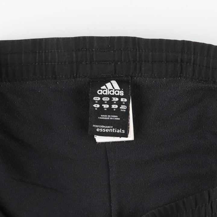 Adidas warm-up pants, nylon pants, rustling pants, men's size M polyester black type Vintage Second Hand