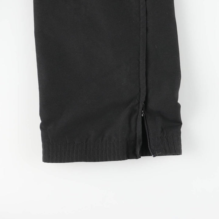 Adidas warm-up pants, nylon pants, rustling pants, men's size M polyester black type Vintage Second Hand