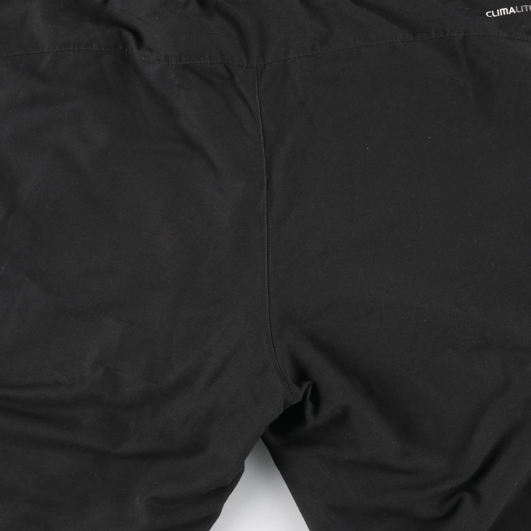 Adidas warm-up pants, nylon pants, rustling pants, men's size M polyester black type Vintage Second Hand