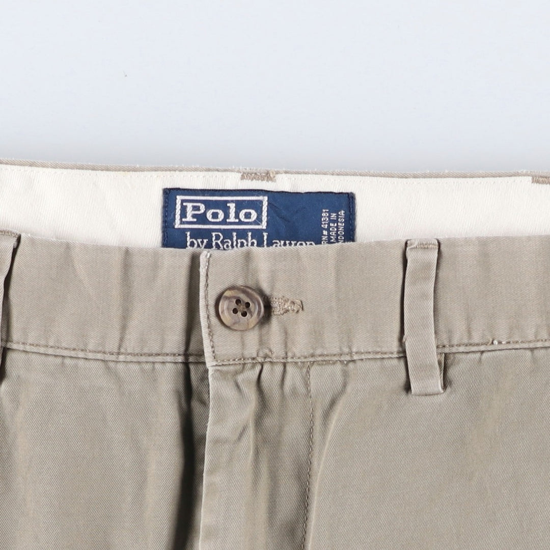 Ralph Lauren POLO by Ralph Lauren Chino Pants Men's W35 equivalent cotton brown type Vintage Second Hand