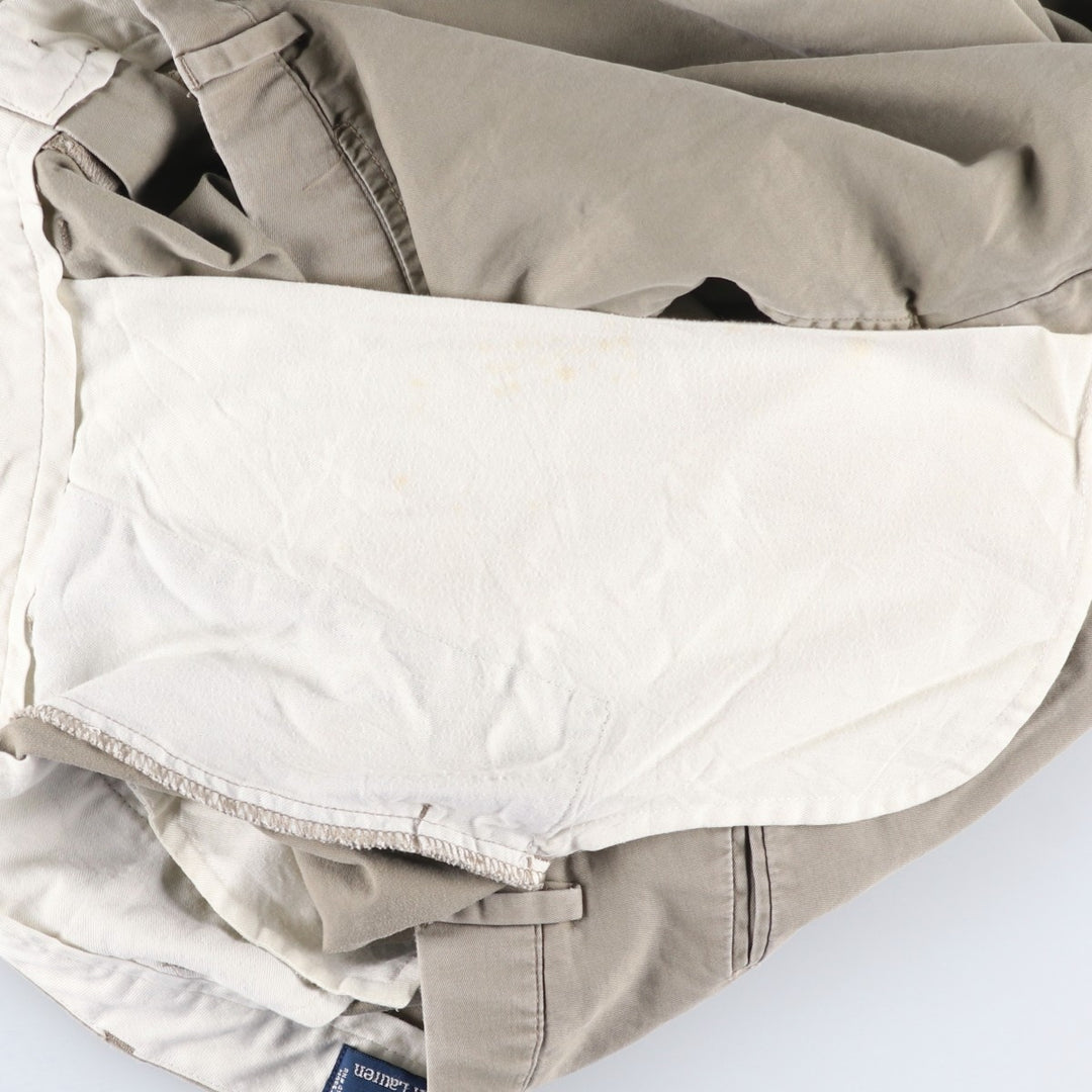 Ralph Lauren POLO by Ralph Lauren Chino Pants Men's W35 equivalent cotton brown type Vintage Second Hand