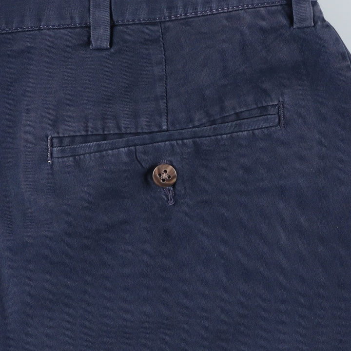 Ralph Lauren POLO by Ralph Lauren Chino Pants Men's W34 equivalent cotton navy blue type Vintage Second Hand