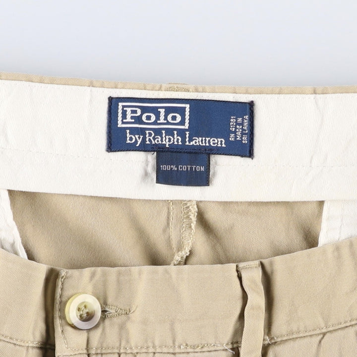 Ralph Lauren POLO by Ralph Lauren Chino Pants Men's W37 cotton Beige type Vintage Second Hand