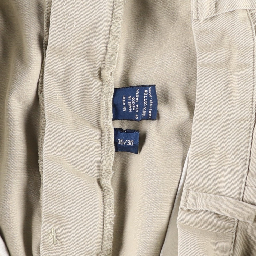 Ralph Lauren POLO by Ralph Lauren HAMMOND PANT Chino Pants, Men's W35 equivalent. cotton Beige type Vintage Second Hand