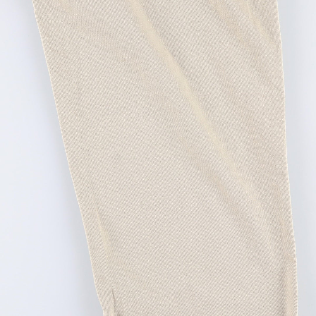Ralph Lauren POLO by Ralph Lauren HAMMOND PANT Chino Pants, Men's W35 equivalent. cotton Beige type Vintage Second Hand