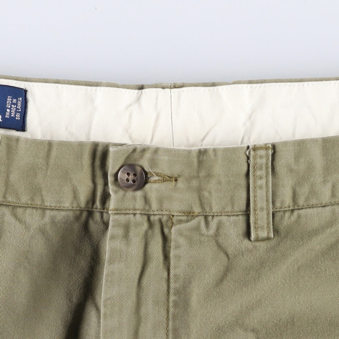 Ralph Lauren POLO by Ralph Lauren PROSPECT PANT chino pants, men's size W37 cotton Khaki type Vintage Second Hand