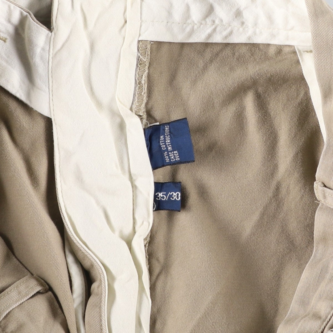 Ralph Lauren POLO by Ralph Lauren ANDREW PANT Chino Pants, Men's W34 (approx.) cotton Beige type Vintage Second Hand