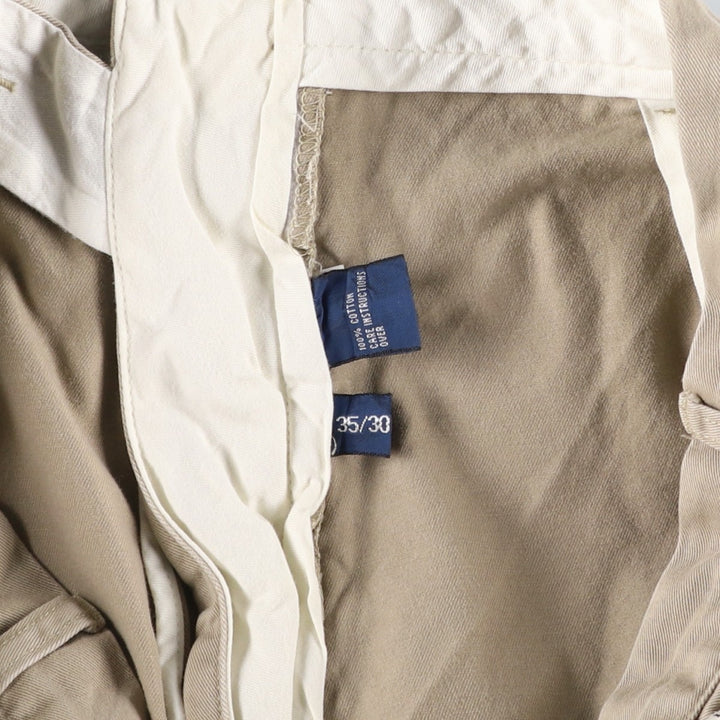 Ralph Lauren POLO by Ralph Lauren ANDREW PANT Chino Pants, Men's W34 (approx.) cotton Beige type Vintage Second Hand