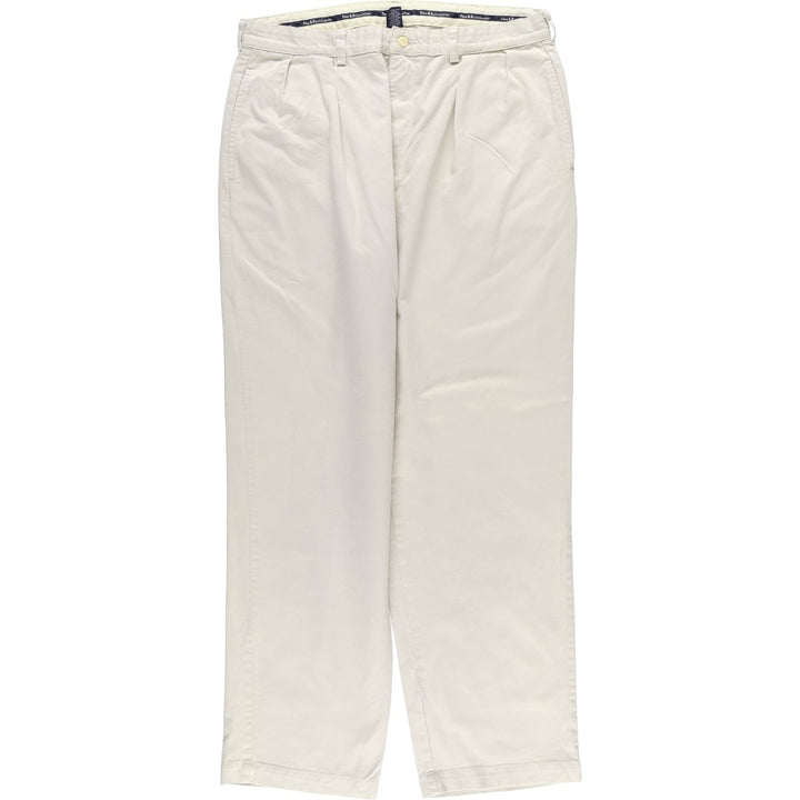 Ralph Lauren Polo Ralph Lauren Chino Pants, Men's Size W35 (approx.) cotton Beige type Vintage Second Hand