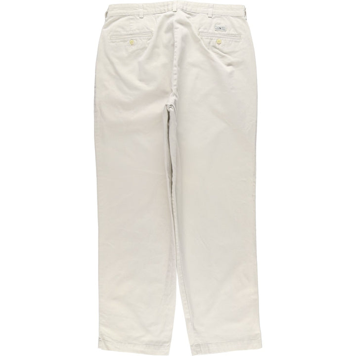Ralph Lauren Polo Ralph Lauren Chino Pants, Men's Size W35 (approx.) cotton Beige type Vintage Second Hand