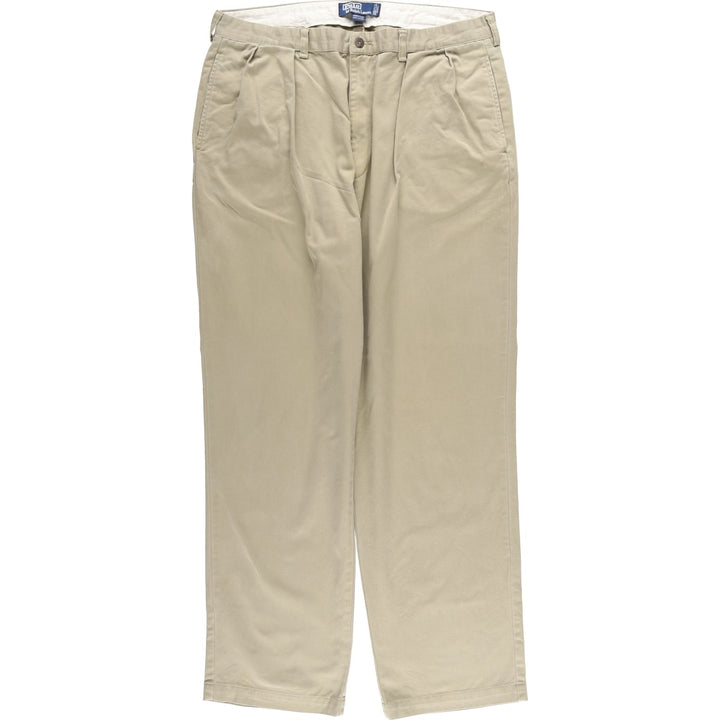 Ralph Lauren POLO by Ralph Lauren ANDREW PANT Chino Pants, Men's W37 (approx.) cotton Beige type Vintage Second Hand