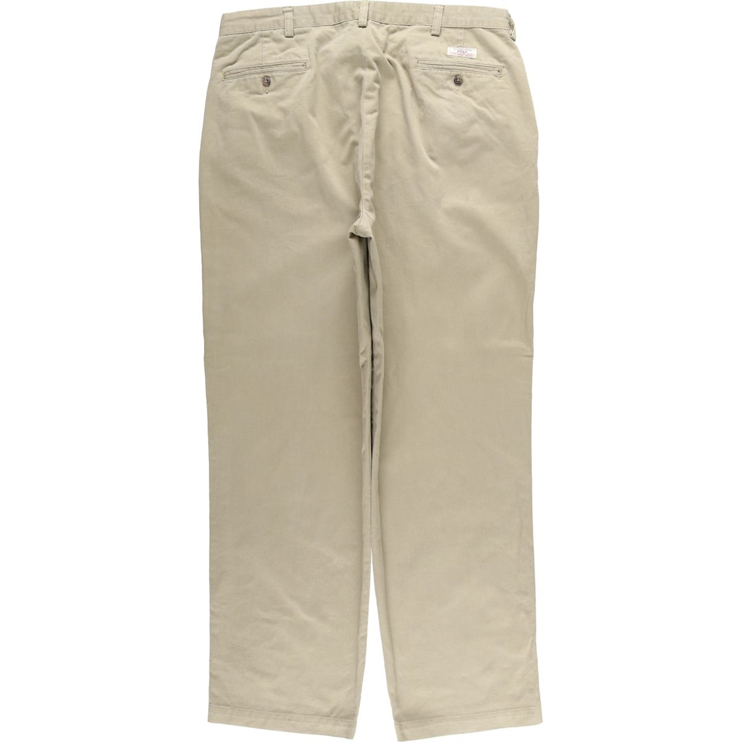Ralph Lauren POLO by Ralph Lauren ANDREW PANT Chino Pants, Men's W37 (approx.) cotton Beige type Vintage Second Hand